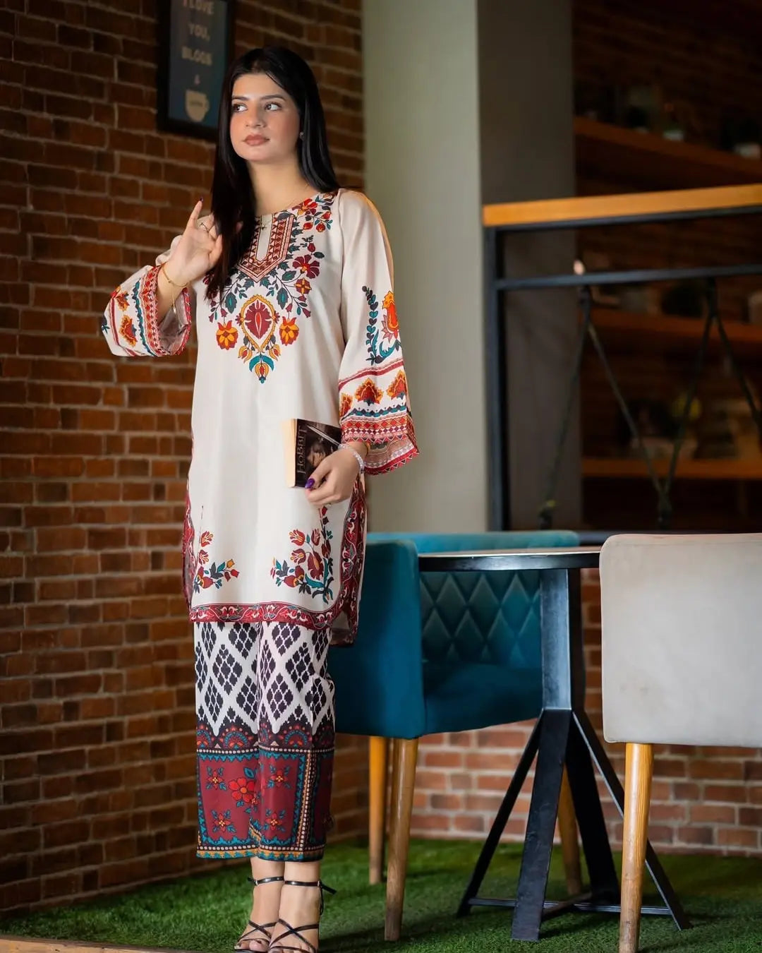Zaitoon Digital printed 2 Pcs royal lifestyle collections