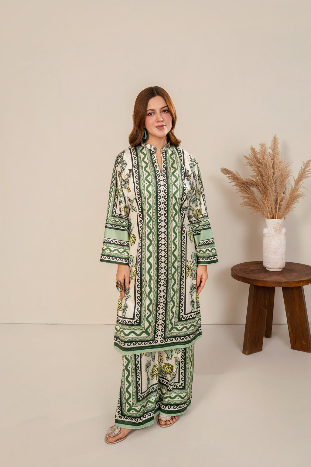 GREEN MINT VELVET - 2PCS royal lifestyle collections