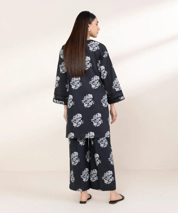 ZEENAT BLACK 2PCS royal lifestyle collections