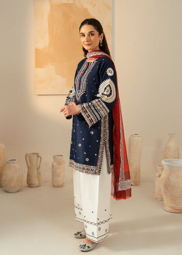 Rangraze Embroidered 3pc royal lifestyle collections