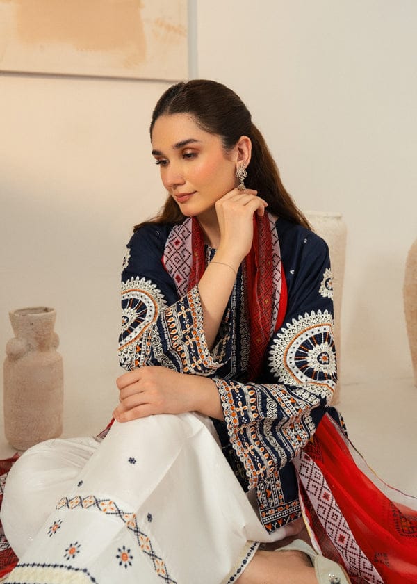 Rangraze Embroidered 3pc royal lifestyle collections
