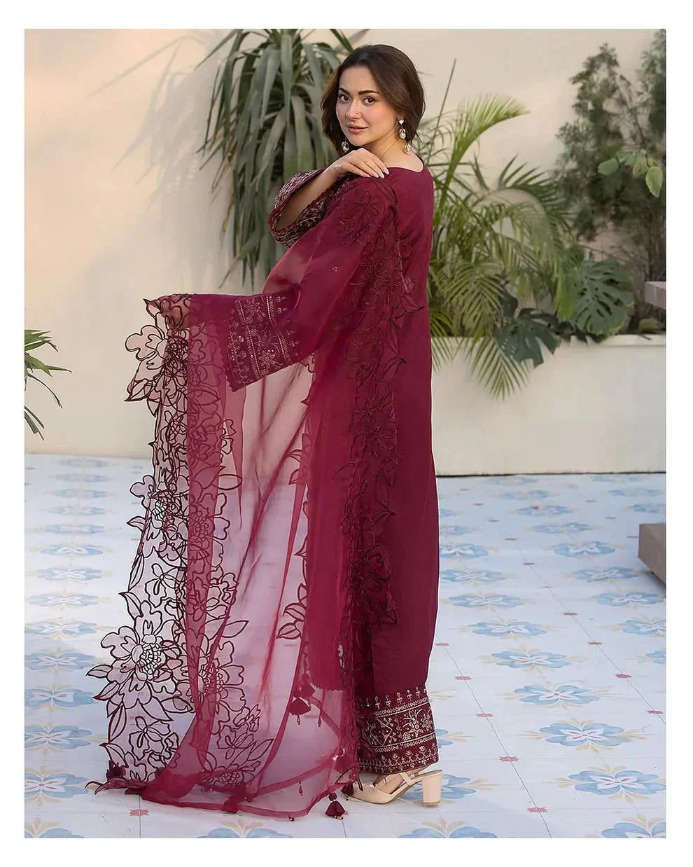 ALLEY EMBROIDERED 3PCS royal lifestyle collections