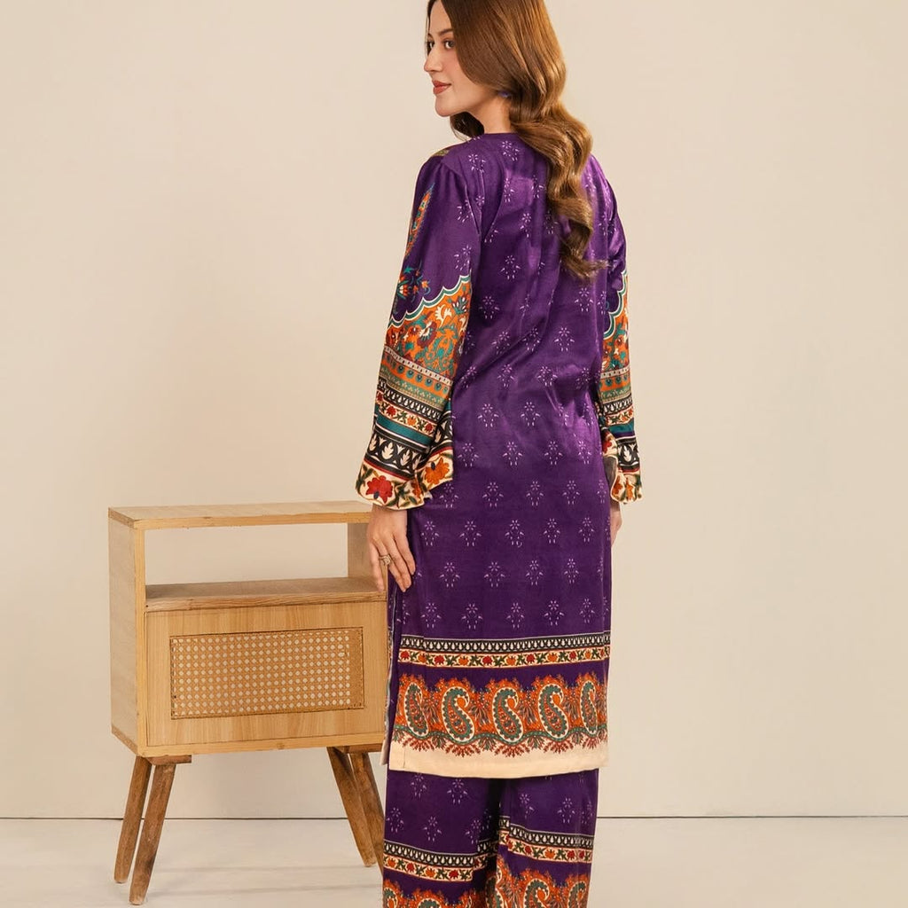 PURPLE PRETTY VELVET – 2 PCS royal lifestyle collections