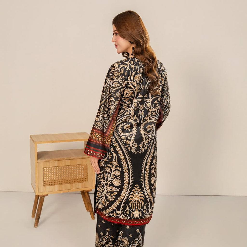 BLACK BLOOM VELVET - 2PCS royal lifestyle collections