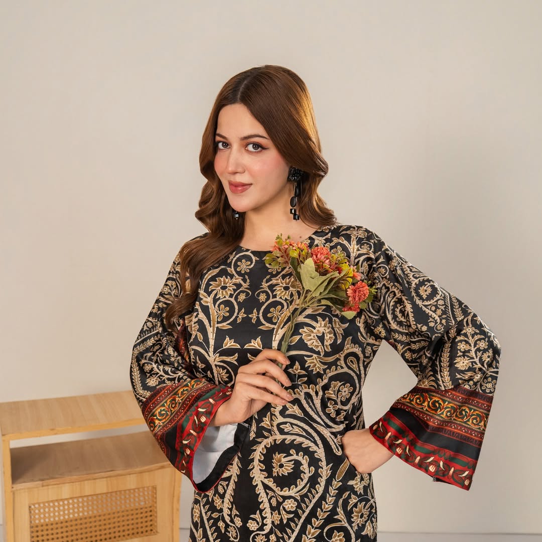 BLACK BLOOM VELVET - 2PCS royal lifestyle collections