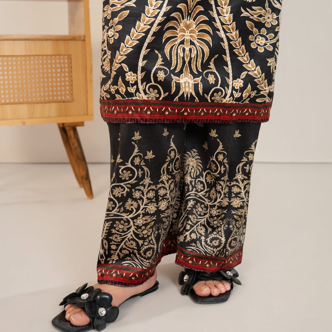 BLACK BLOOM VELVET - 2PCS royal lifestyle collections