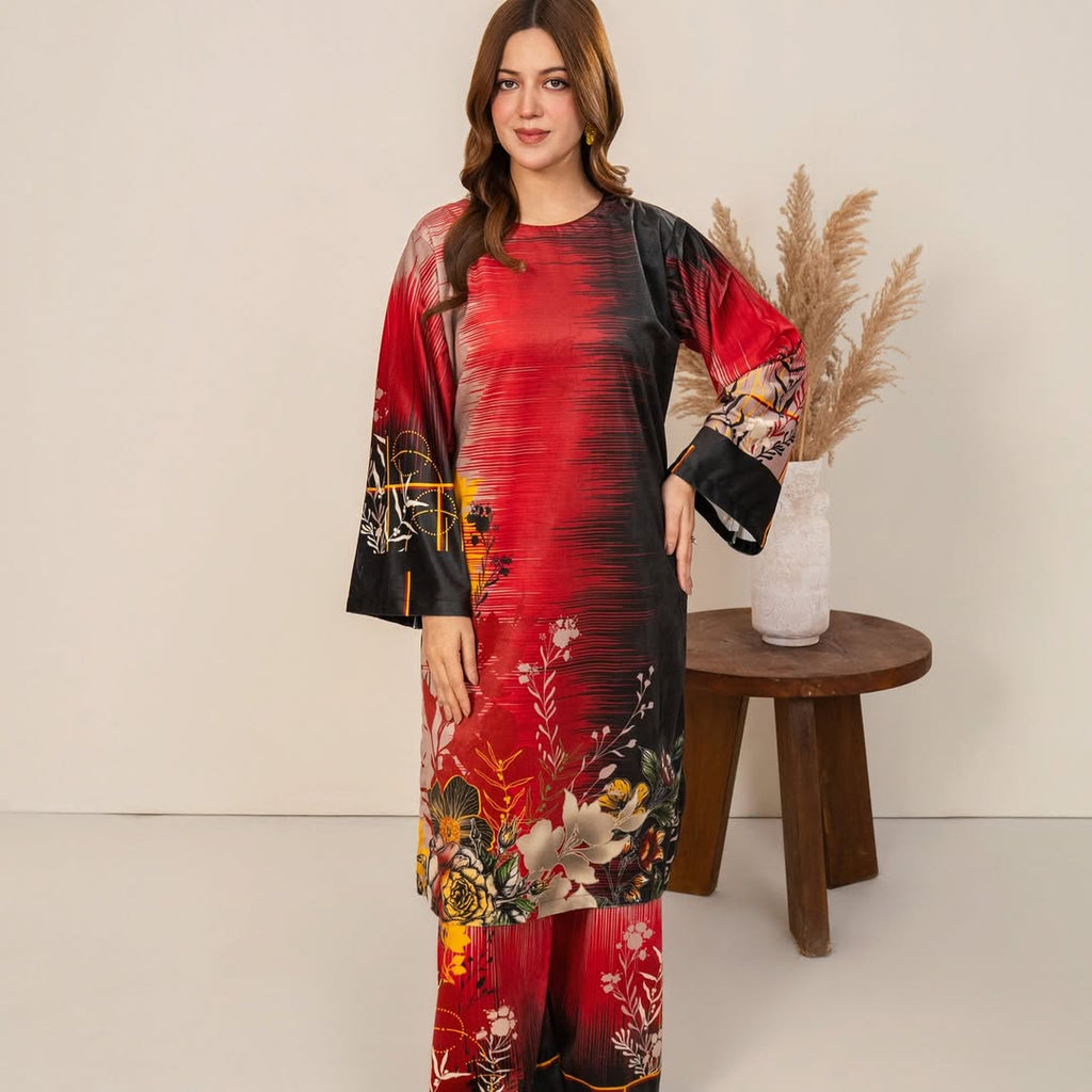 RED LOVE VELVET - 2PCS royal lifestyle collections