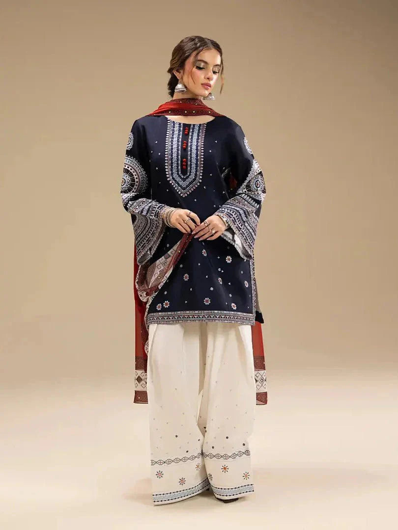 Rangrez – Heavy Embroidered Stitched Suit royal lifestyle collections