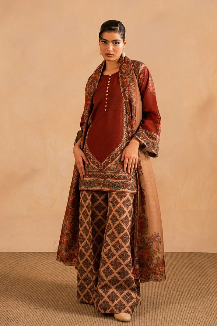 MARIA 3PC STITCHED royal lifestyle collections