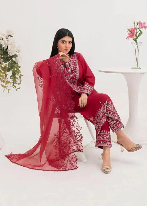 Royal Alley Embroidered 3pcs Royal Lifestyle Collections