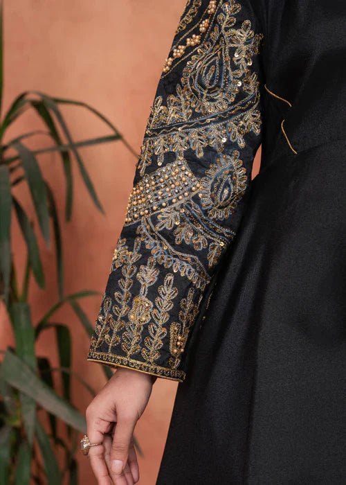 Royal Zuri Black Premium Embroidered 3pcs Royal Lifestyle Collections