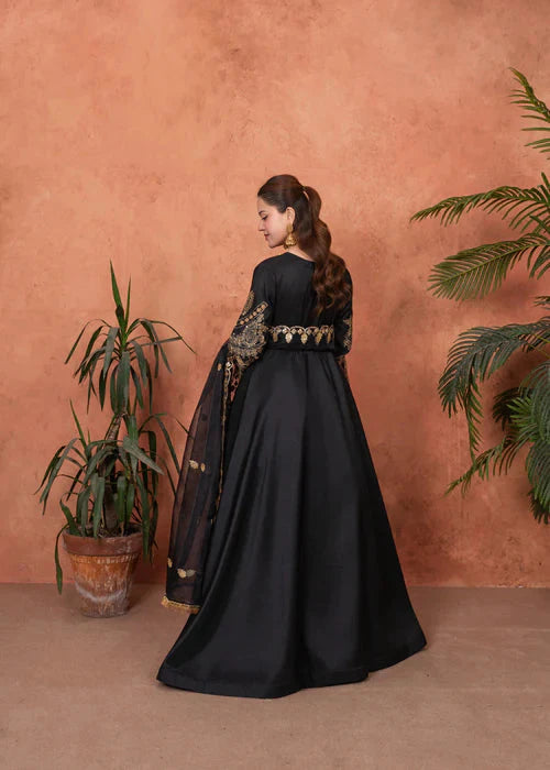 Royal Zuri Black Premium Embroidered 3pcs Royal Lifestyle Collections