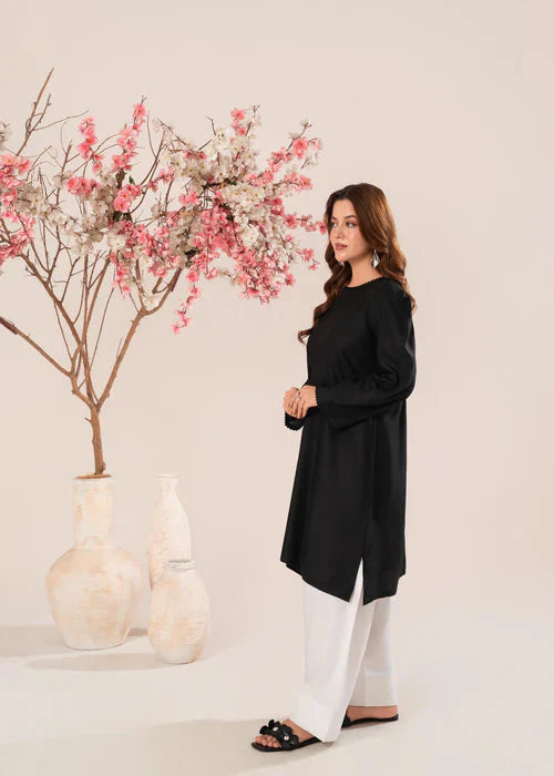 Royal Peplum Black 2pcs Royal Lifestyle Collections