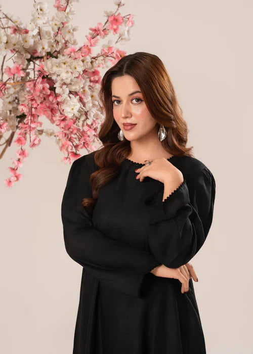 Royal Peplum Black 2pcs Royal Lifestyle Collections