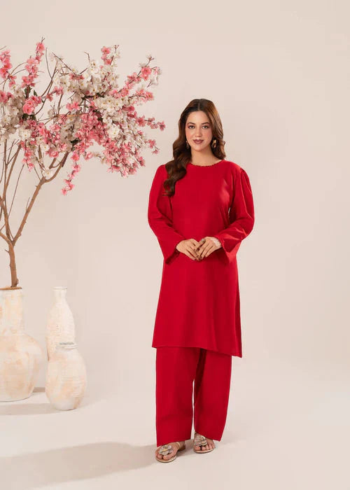 Royal Peplum Red 2PC royal lifestyle collections