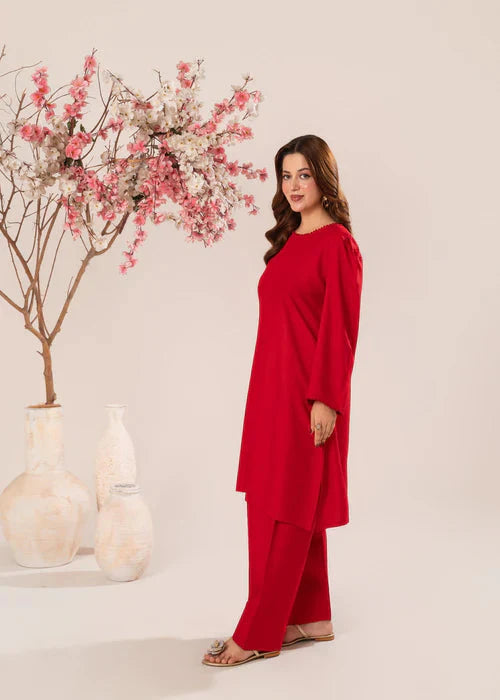 Royal Peplum Red 2PC royal lifestyle collections