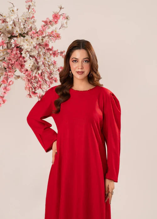 Royal Peplum Red 2PC royal lifestyle collections