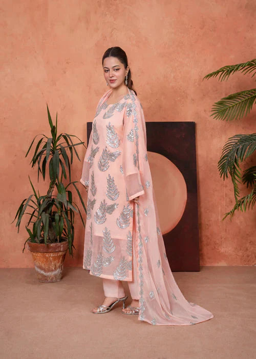 Royal Zirwah Peach 3PC royal lifestyle collections