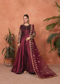 Royal Zuri Maroon Premium 3PC royal lifestyle collections