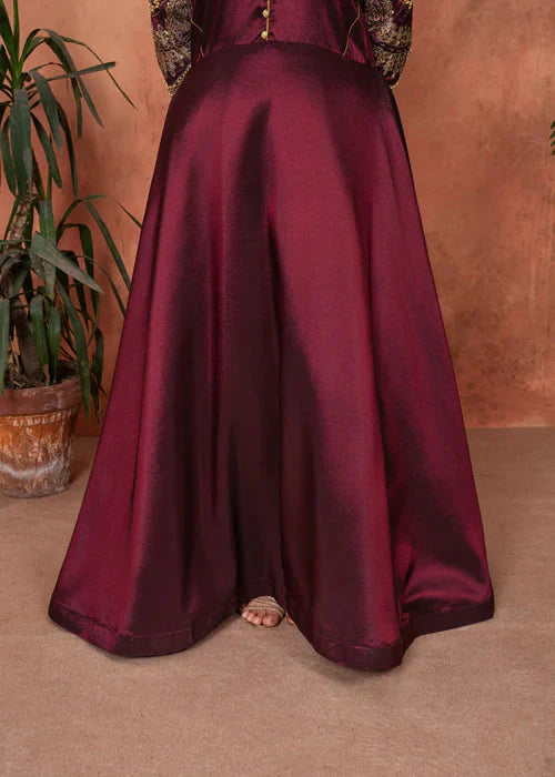 Royal Zuri Maroon Premium 3PC royal lifestyle collections