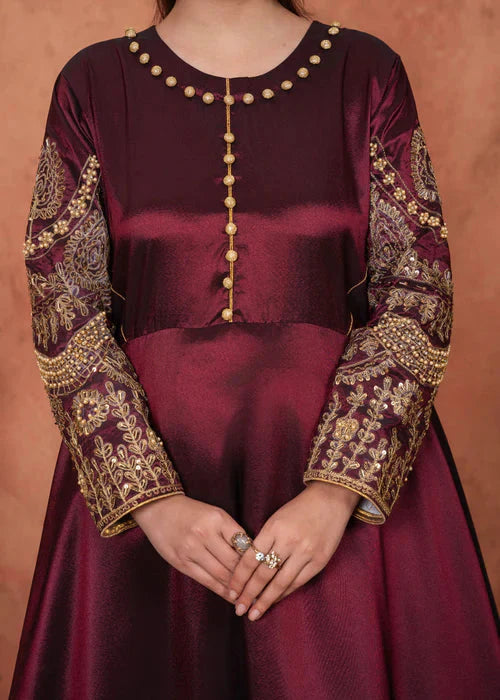 Royal Zuri Maroon Premium 3PC royal lifestyle collections