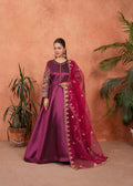 Royal Zuri Plum Premium Embroidered 3pcs Royal Lifestyle Collections